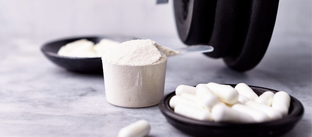 creatine capsules and powder